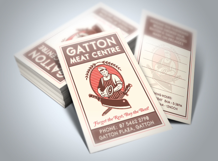 Gatton Meat Centre Business Card